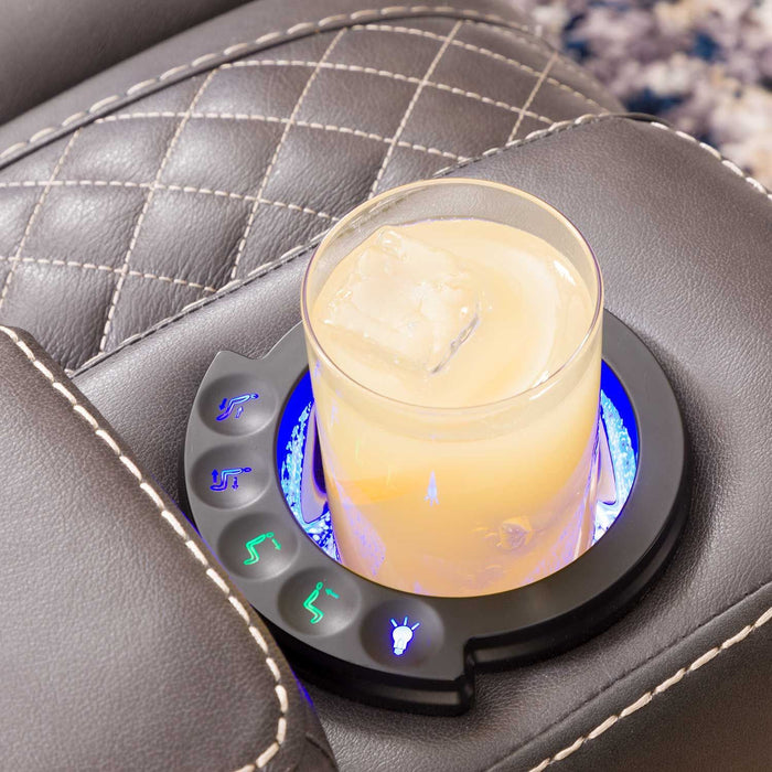 Targa Power Reclining Leather Living Room Collection