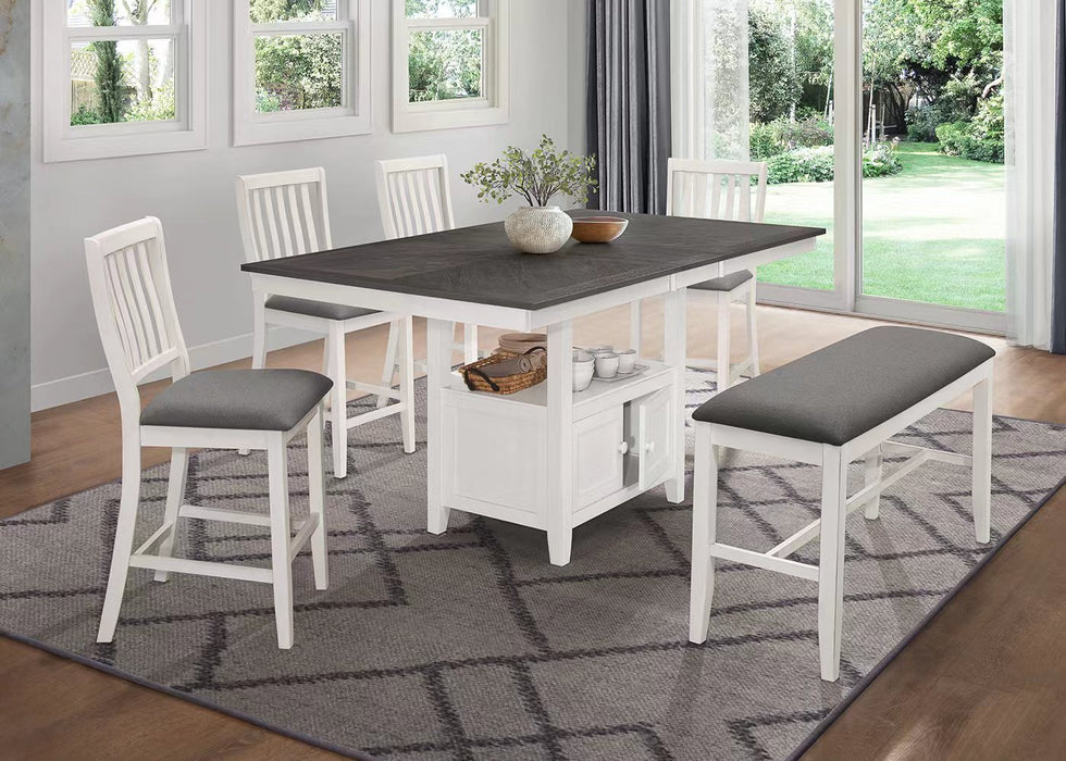 Buford 6 Pc. Counter Height Dining Room Set