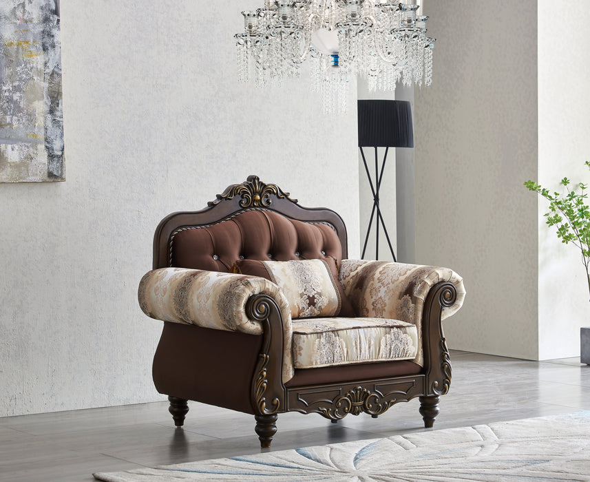 Venice Brown Living Room Collection