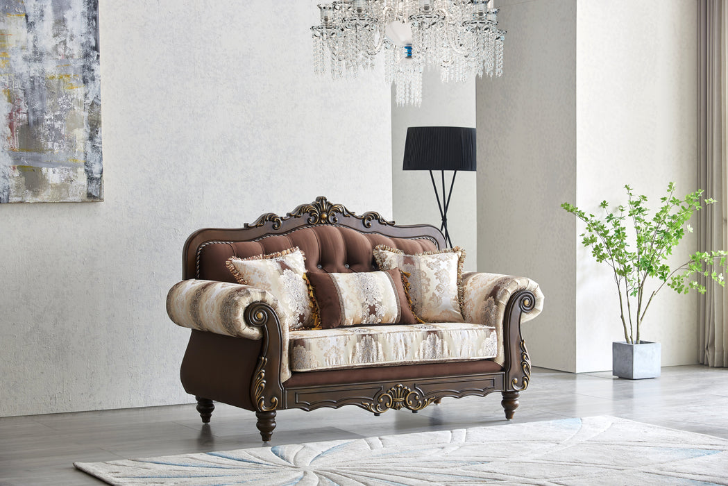 Venice Brown Living Room Collection